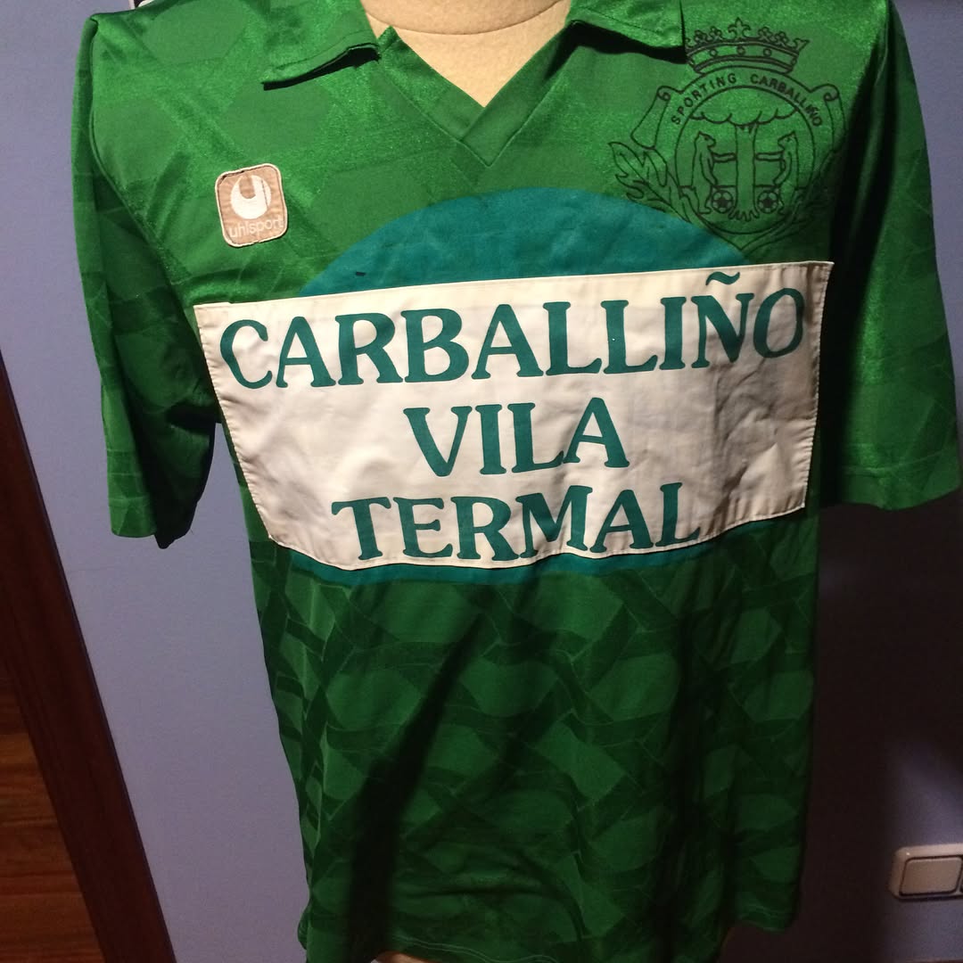 Camiseta de los años 90 del Sporting Carballiño,cuando disputó la regional Preferente