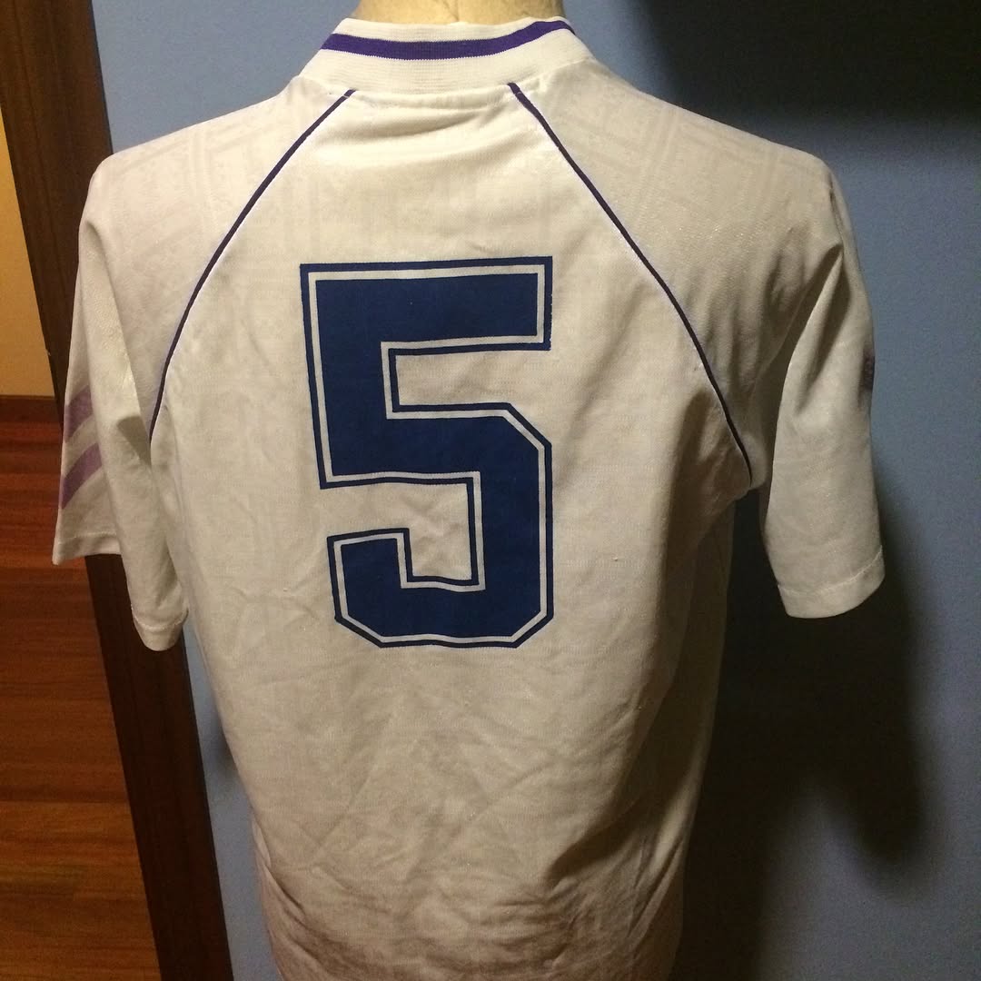 Camiseta Match worn de Manolo Sanchís temporada 1991/1992 2
