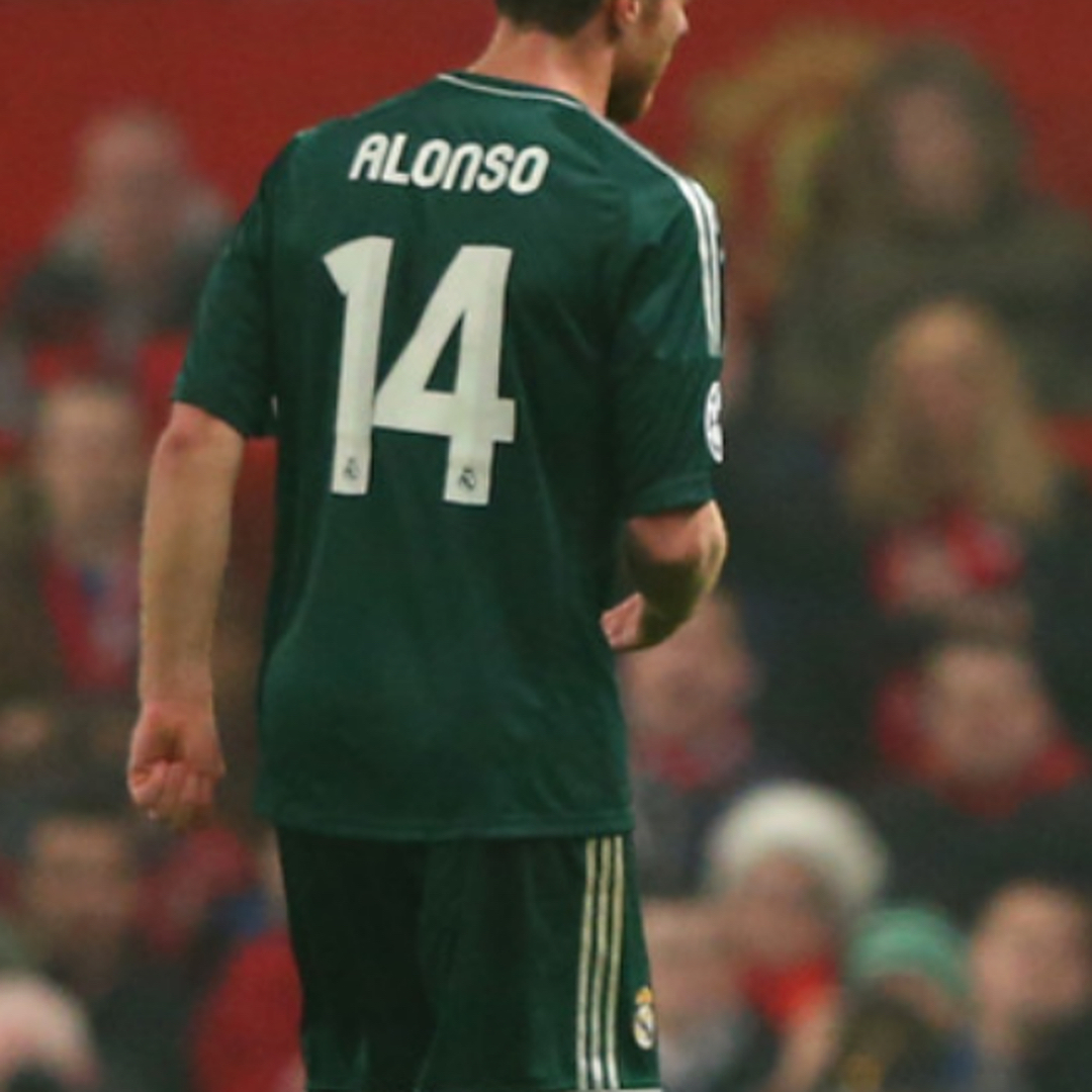 Camiseta Match de Xabi Alonso utilizada en la champions 2012/2013 en los partidos ante el city y el United 6