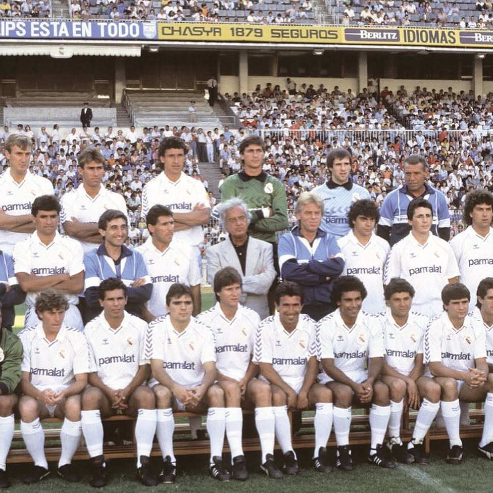 Camiseta de Juanito 1986/1987, con el 16 dado que el 7 lo llevaba el buitre 4