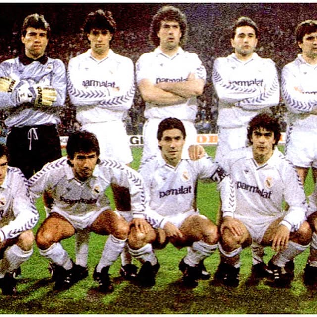 Camiseta de Juanito 1986/1987, con el 16 dado que el 7 lo llevaba el buitre 7