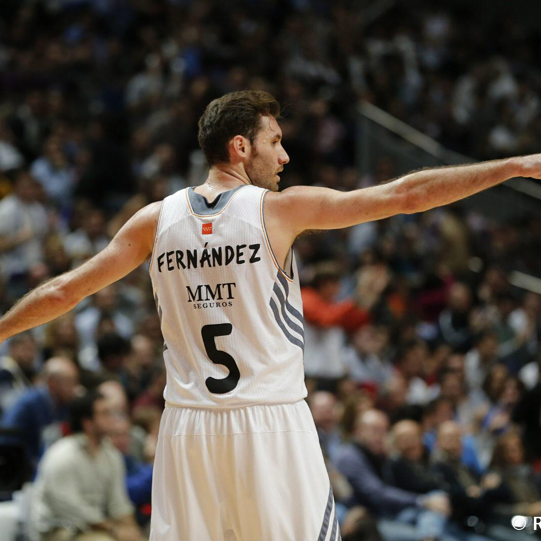 Camiseta usada por rudy Fernández en liga Endesa temporada 2013/2014, firmada por el crack 5