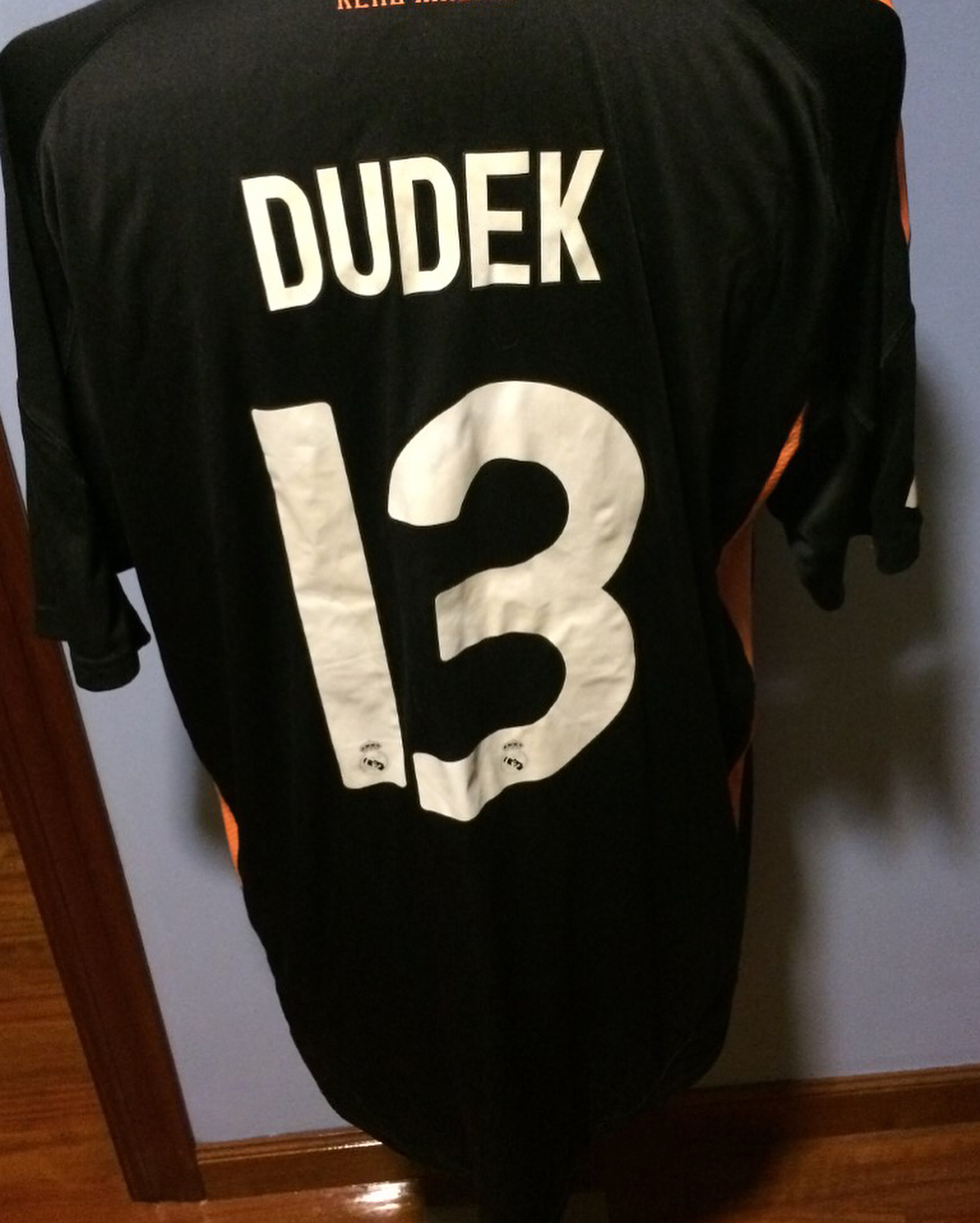 Camiseta utilizada Match Worn por dudek en la famosa eliminatoria contra el Alcorcon 2