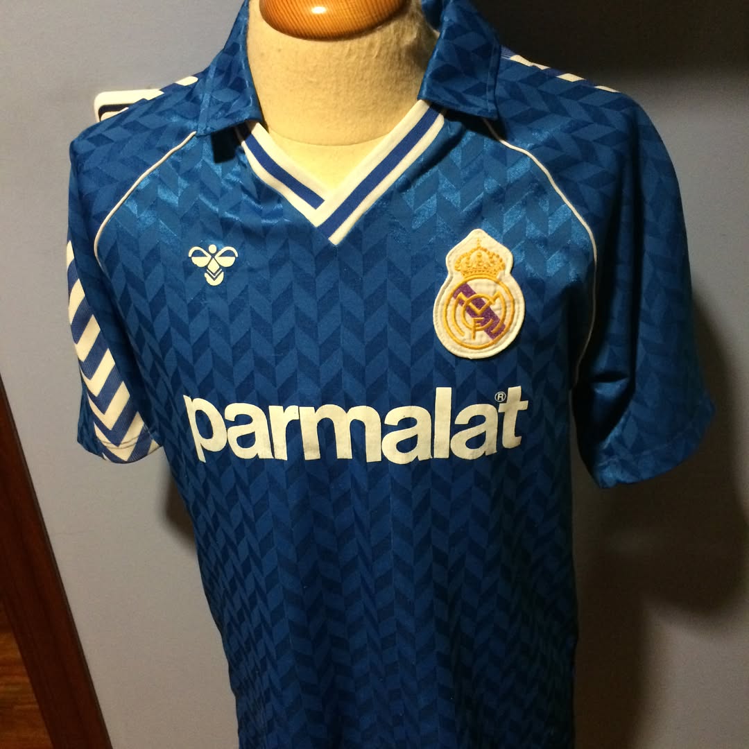 Camiseta Match de Emilio Butragueño temporada 1987/1988
