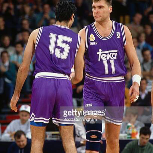 Camiseta Match de Isma santos, el único paisano que vistió la camiseta del Real Madrid de Basket, breve historia en h... 4