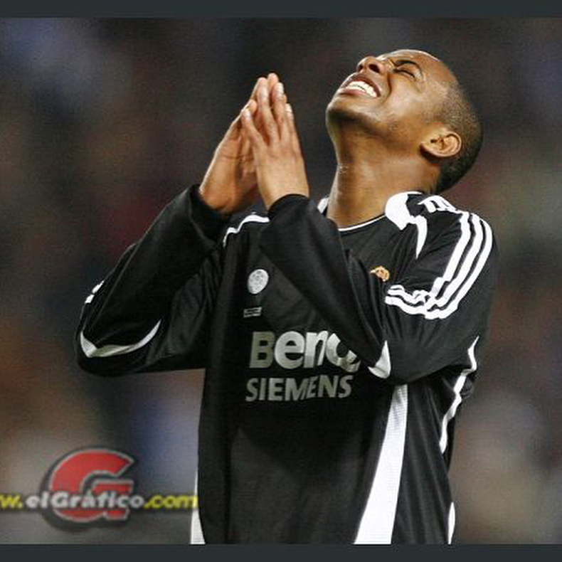 Camiseta Match de utilleria del Real Madrid, del Rey de las bicicletas Robinho 5