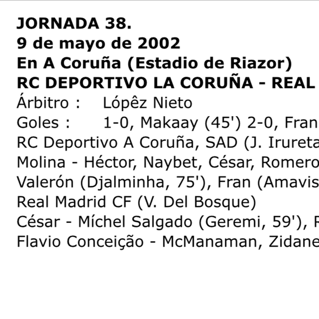 Camiseta Match Worn, utilizada por Flavio en Riazor en la jornada 38 de liga 2001/2002 5