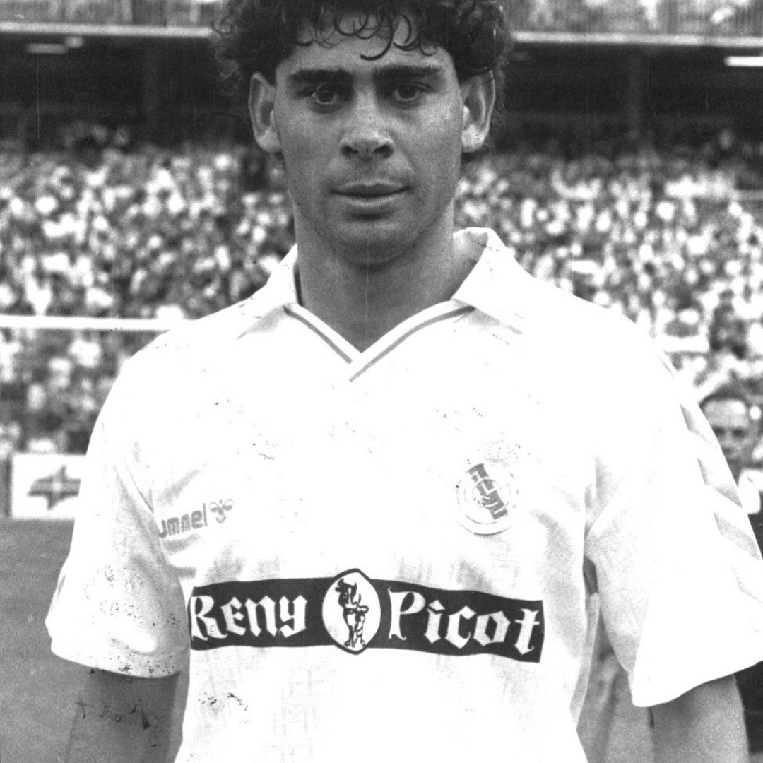Camiseta Match Worn de Fernando Hierro usada por el, temporada 1989/1990 3