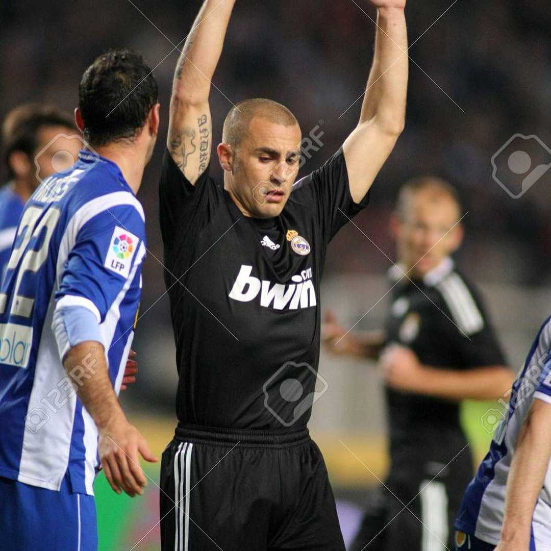 Camiseta Match Worn utilizada por cannavaro contra el Español temporada 2008/2009 3