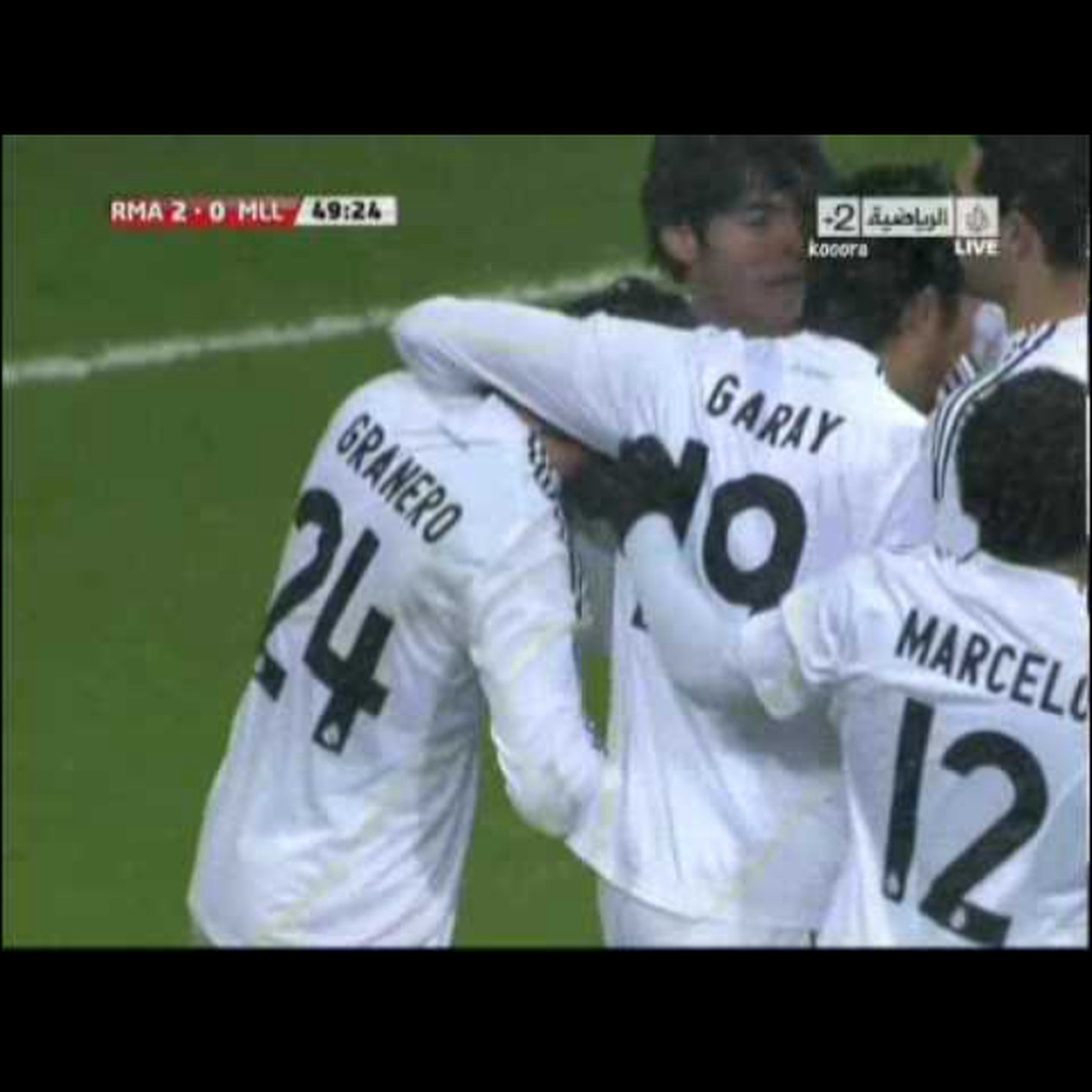 Camiseta utilizada y firmada  por granero Match Worn partido real Madrid Mallorca en el Bernabéu temporada 2009/2010 3