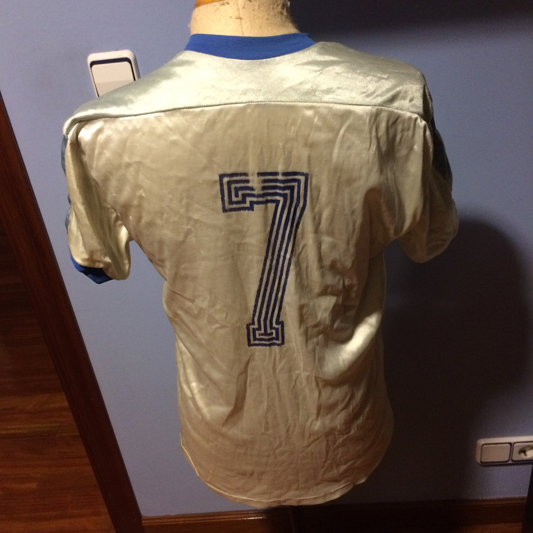 Camiseta Match Worn suplente usada en la temporada 1988/1989 en 2b por Cd Arenteiro 2