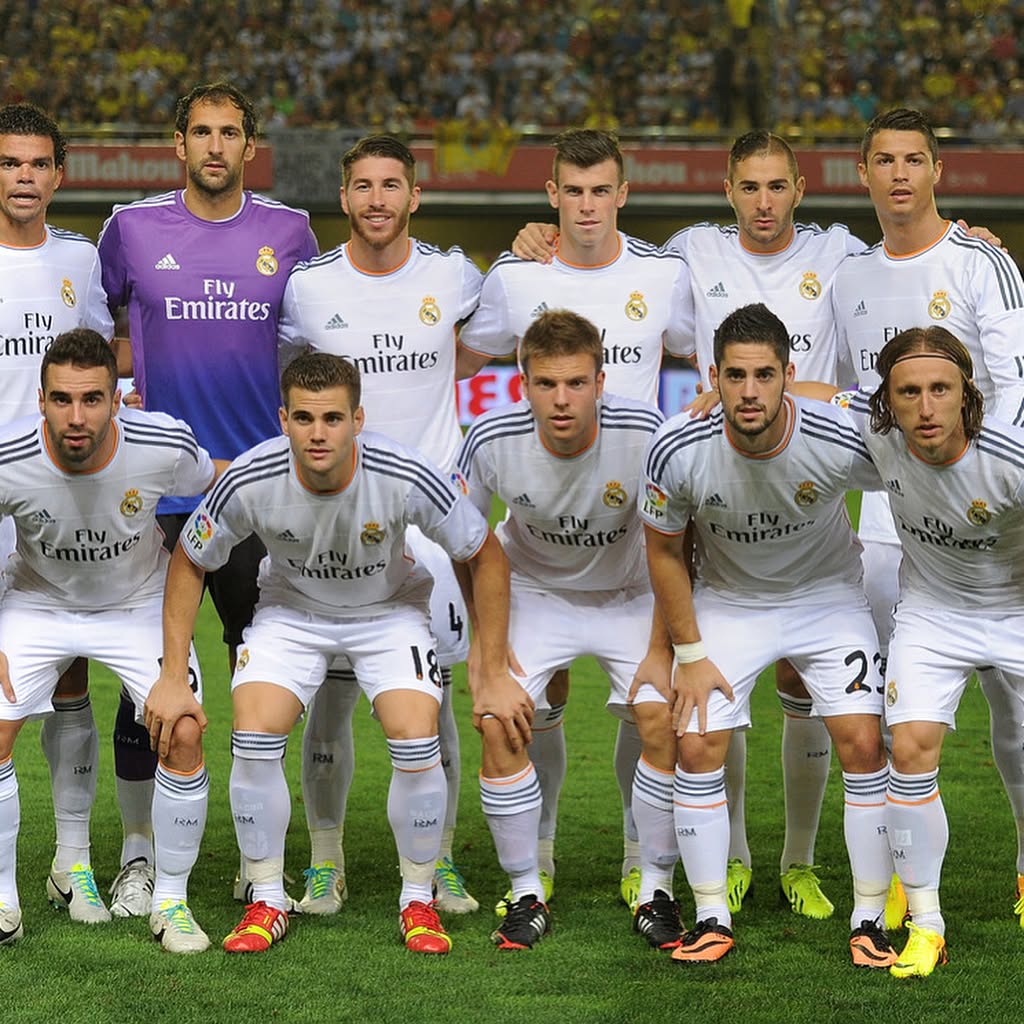 Camiseta Match utilizada por Morata en la jornada 4 contra el Villareal en el debut de Bale 4