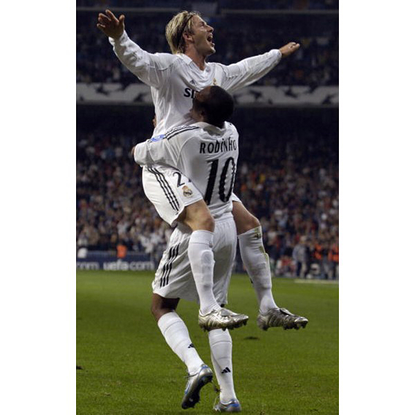 Camiseta Match Worn de Sir David Beckham temporada 2005/2006 6