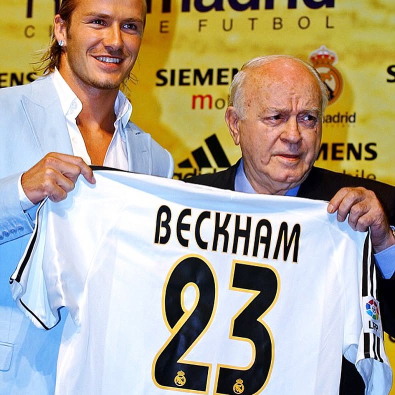 Camiseta Match Worn de Sir David Beckham temporada 2005/2006 7