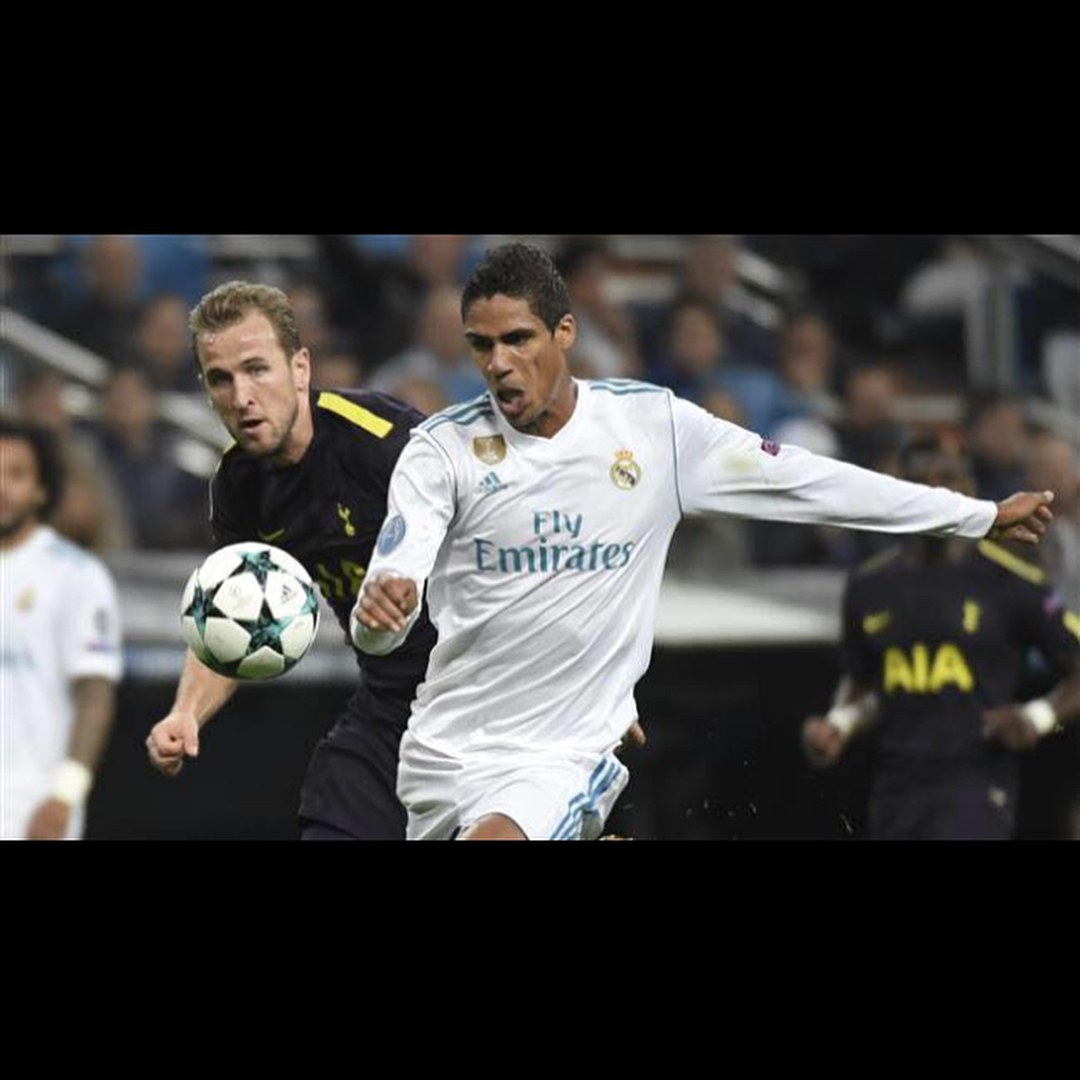 Camiseta Match Worn utilizada  por Varane partido Real Madrid 1 Tottenham 1 3