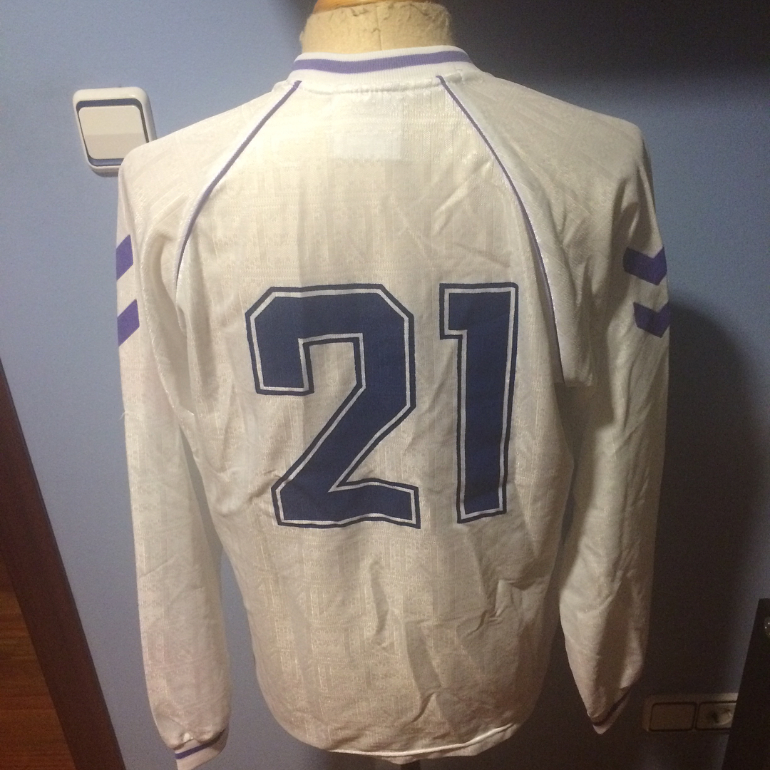Camiseta Match Worn utilizada por Aldana en un amistoso en la temporada 1991/1992 2