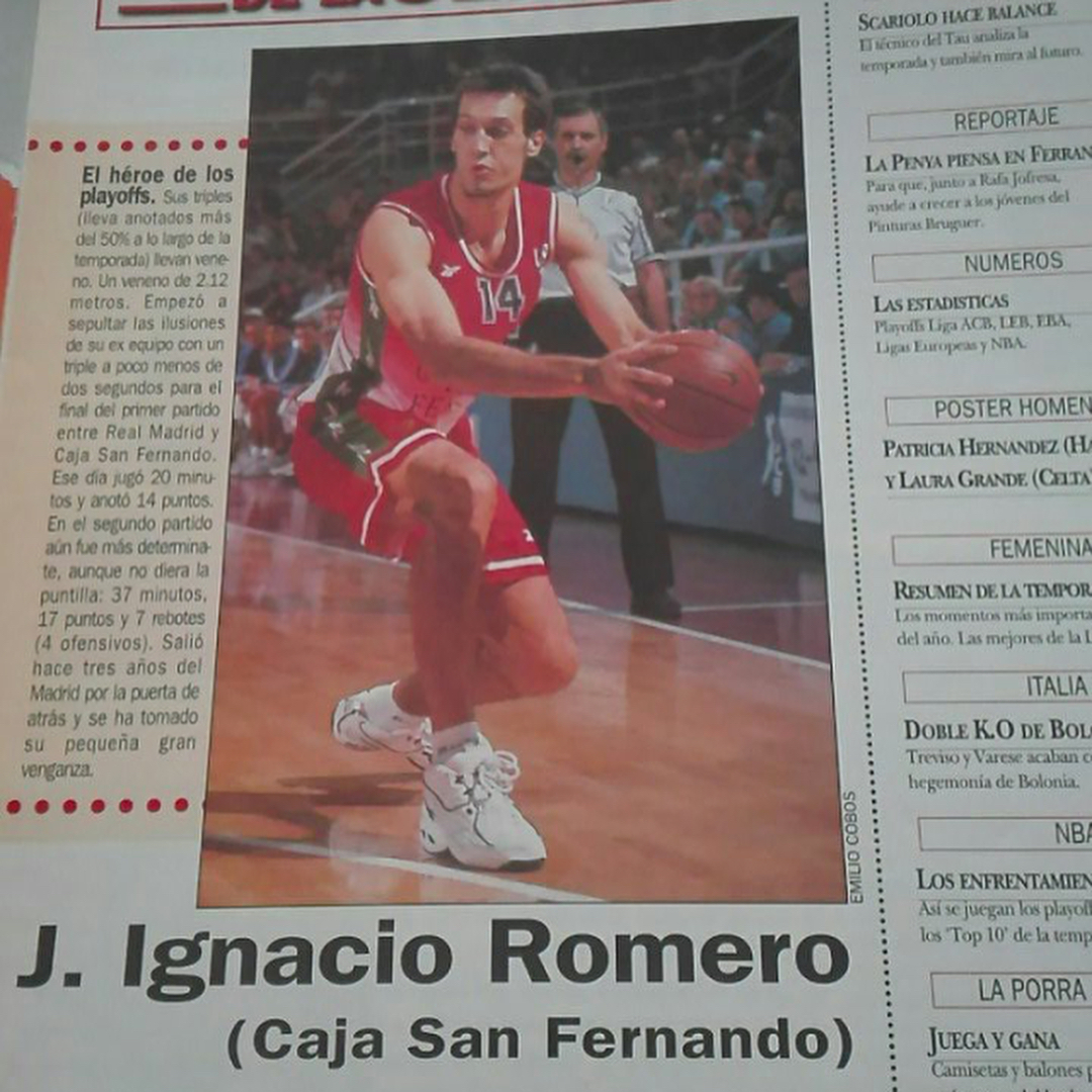 Camiseta Match Worn usada por Romero temporada 1994/1995 8