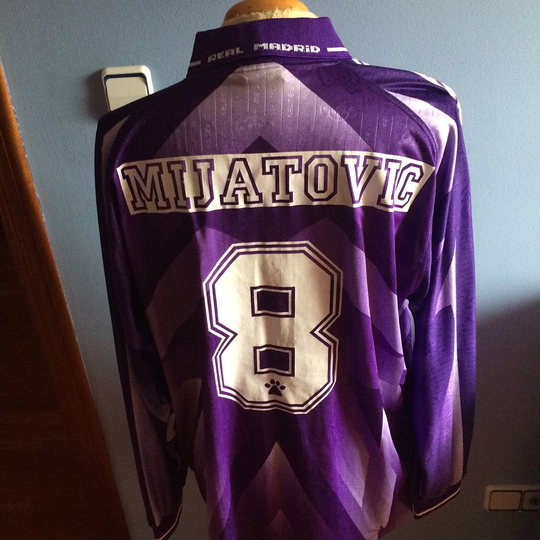 Camiseta usada Match Worn por Mijatovic en anoeta en la temporada 1996/1997 2