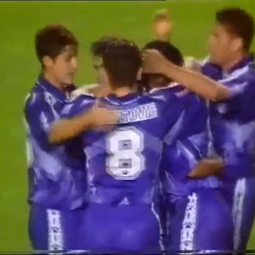 Camiseta usada Match Worn por Mijatovic en anoeta en la temporada 1996/1997 3