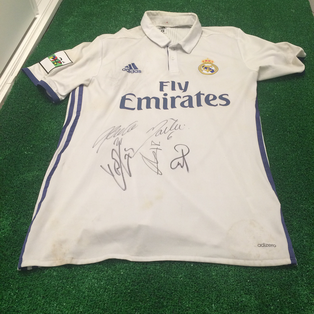 Camiseta Match Worn utilizada por Martín Odeegard en el estadio di Stefano ante el Leioa