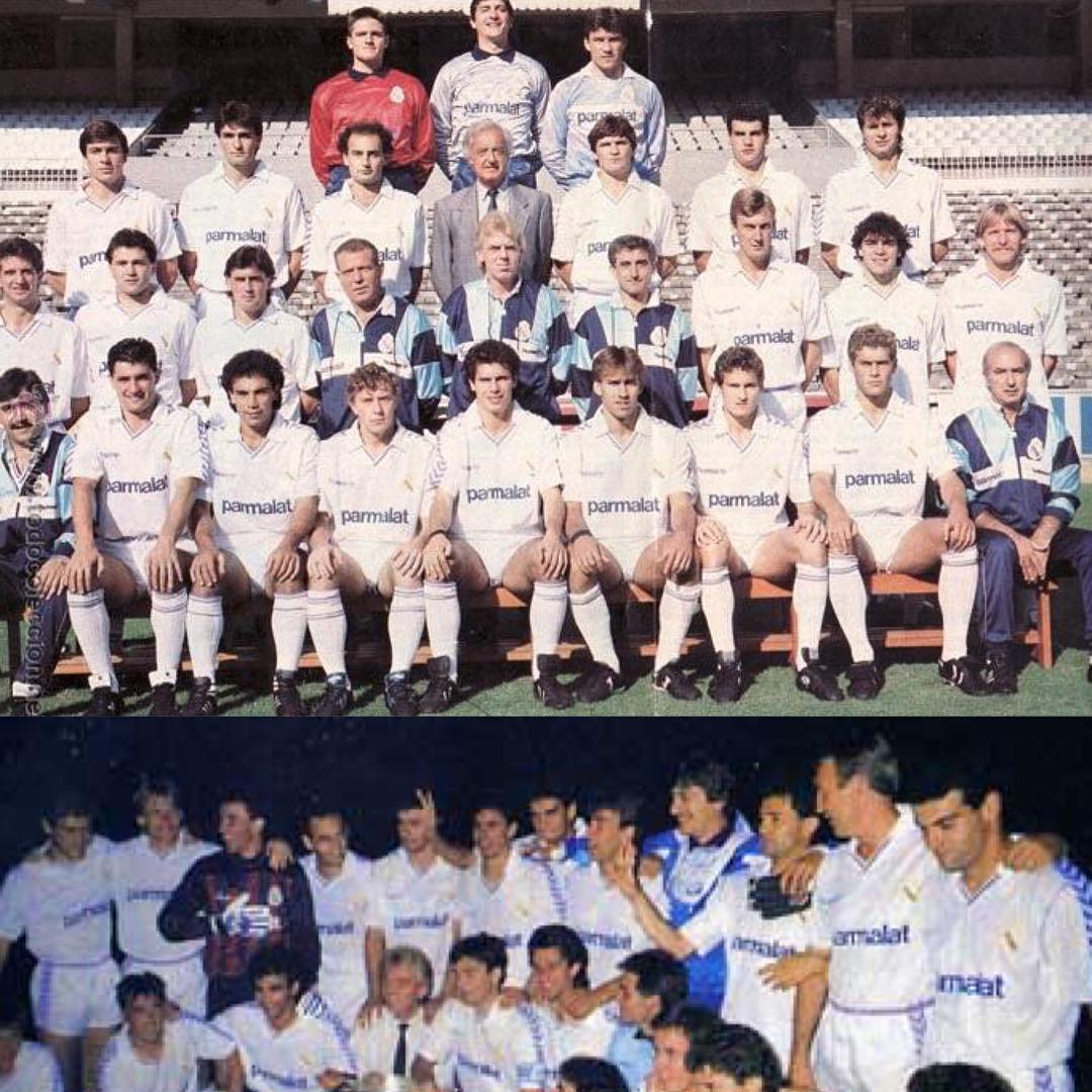 En la temporada 1988/1989 fue la última en la que conquistamos la copa del Rey y la Liga 2