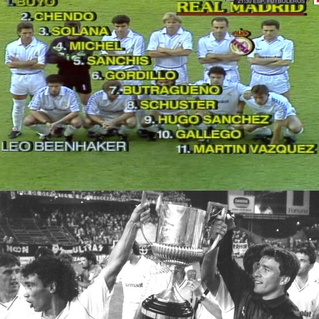 En la temporada 1988/1989 fue la última en la que conquistamos la copa del Rey y la Liga 3