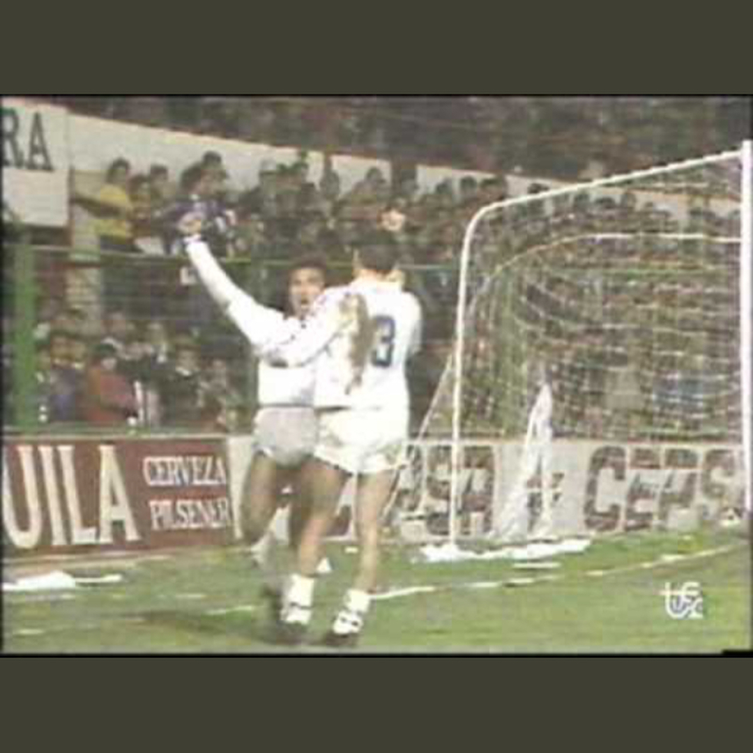 Temporada 1989/1990, hace 30 años el Madrid conquistaba la liga batiendo dos récords 107 goles y 38 goles de Hugo Sán... 2