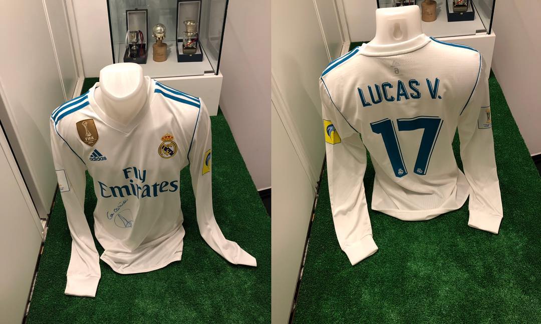 Camiseta match worn de otro gallego que vistió la camiseta blanca