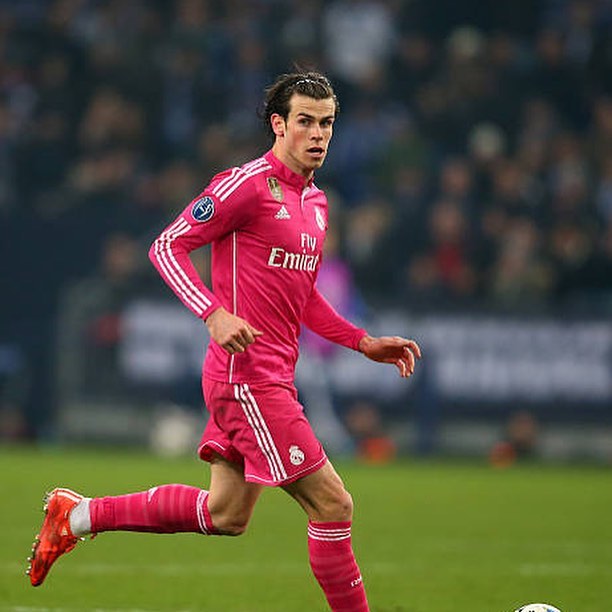 Camiseta Match worn Bale de amistoso Roma Real Madrid temporada 2014/2015