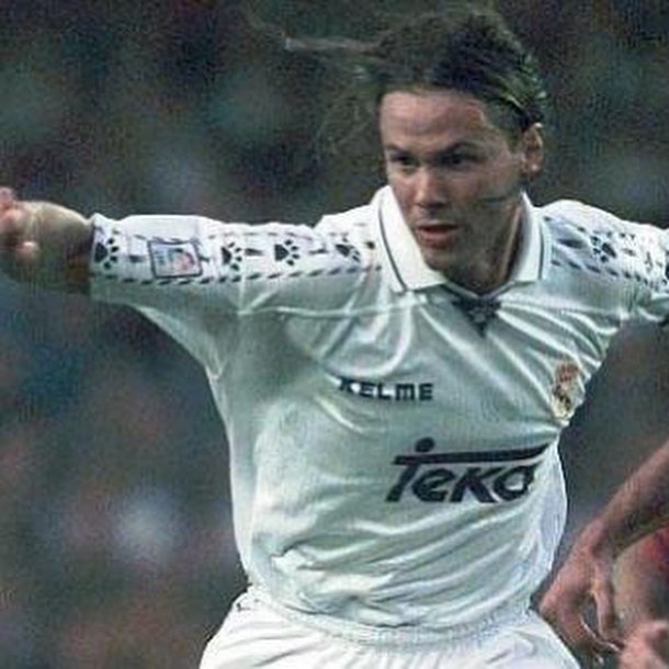 Camiseta Match worn utilizada por redondo en el Real Madrid Zaragoza de la temporada 1996/1997 intercambiada con un j... 4