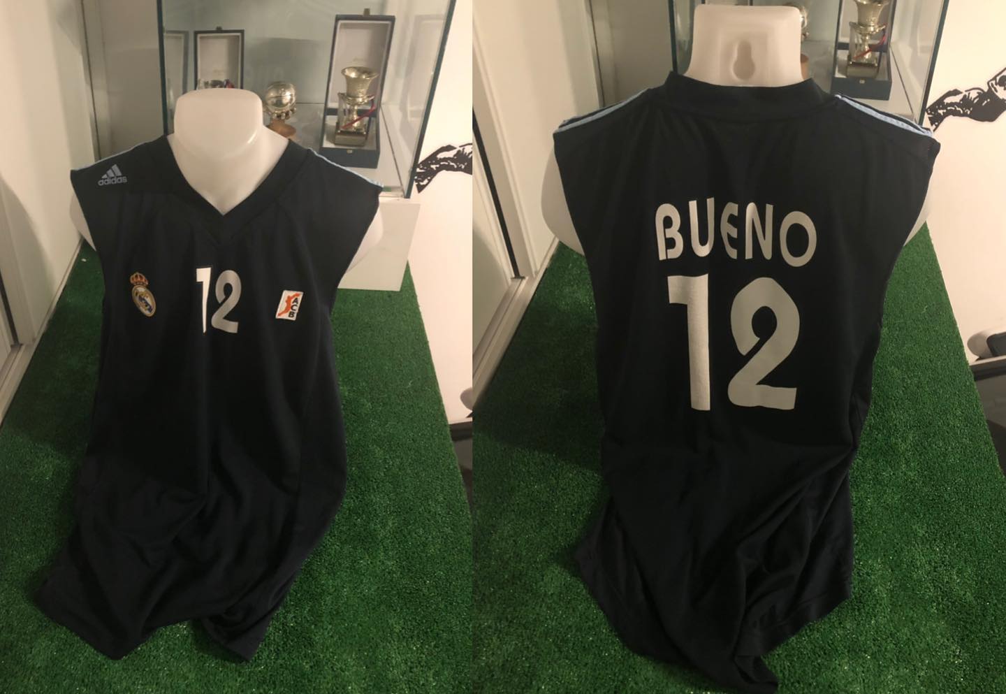 Camiseta usada Match Worn por el gran Antonio Bueno camiseta de la temporada 2004/2005
