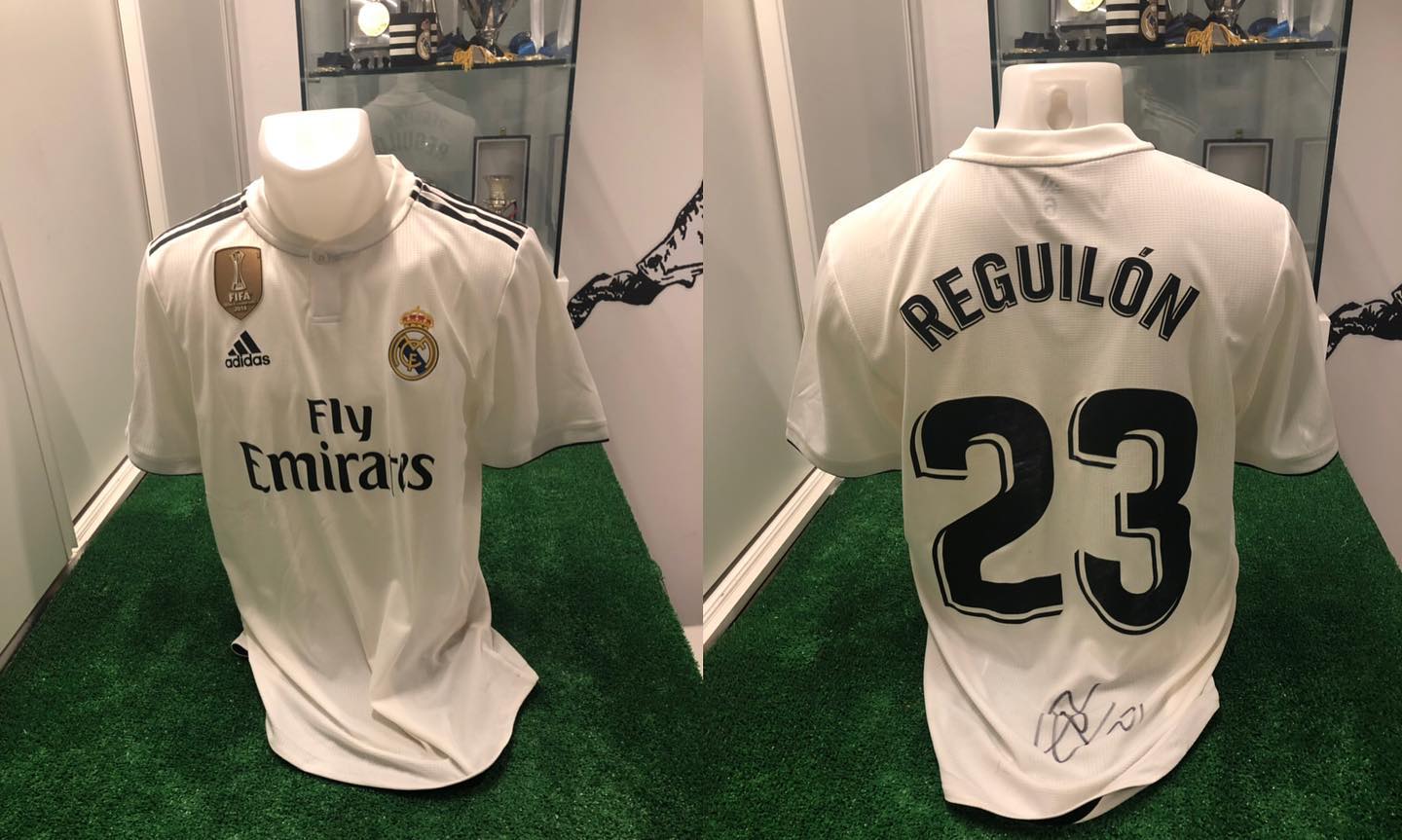 Camiseta Match worn sudada en el campo del levante, por un canterano que lleva el madridismo en la sangre @sergioregui