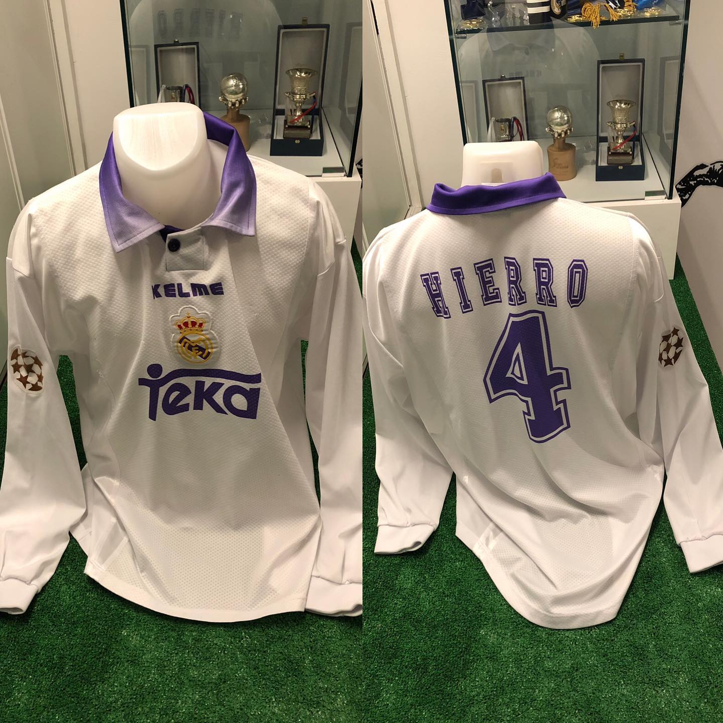 Camiseta usada Match Worn por @fernandohierrooficial en la séptima copa de europa en el partido frente al oporto