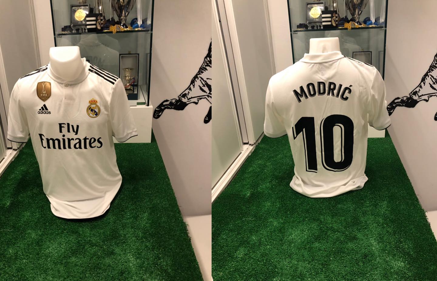 Camiseta Match worn usada por el gran @lukamodric10 en el partido del Huesca 0 Real Madrid 1 temporada 2018/2019