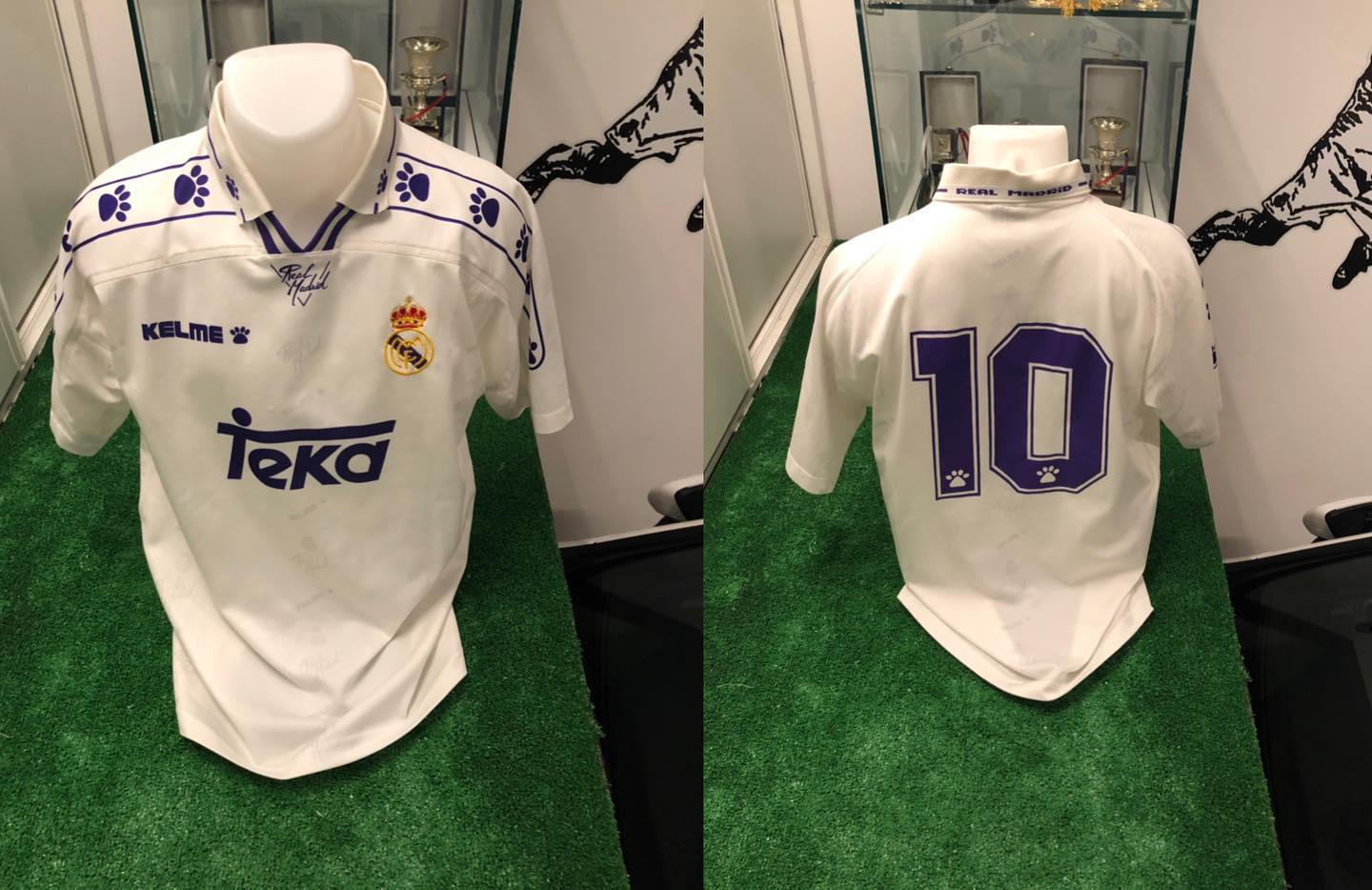 Camiseta Match Worn usada por el gran @michaellaudrupofficial en el Teresa Herrera del año 1995, uno de los mejores 1...