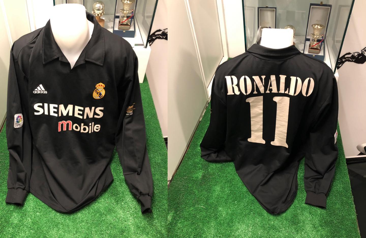 Camiseta Match worn usada por @ronaldo contra el alaves en la temporada 2002/2003, partido en el que anotó 3 goles
