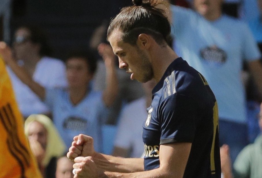 Camiseta Match worn usada por @garethbale11 en el primer partido de liga de la temporada 2019/2020, regalada al térmi... 3