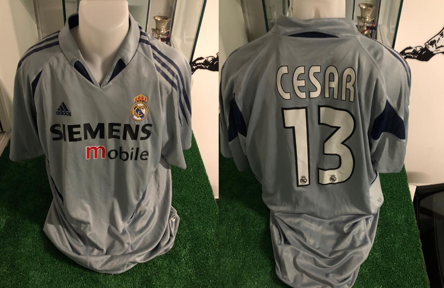 Camiseta usada Match Worn por el gran portero @cesarsanchez71 en la temporada 2004/2005 frente el  @rcdespanyol  Otra...