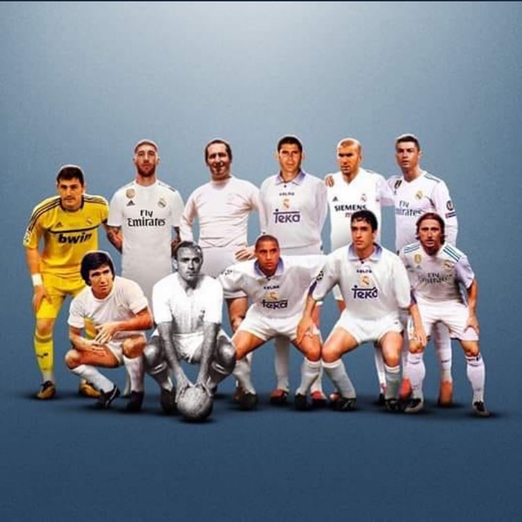 Para muchos aficionados Madridistas el mejor once de la historia Del Real Madrid