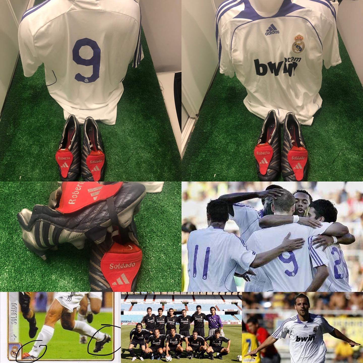 Camiseta Match worn usada por @r9soldado en el trofeo Carranza en el partido contra el Cádiz además de las botas util...