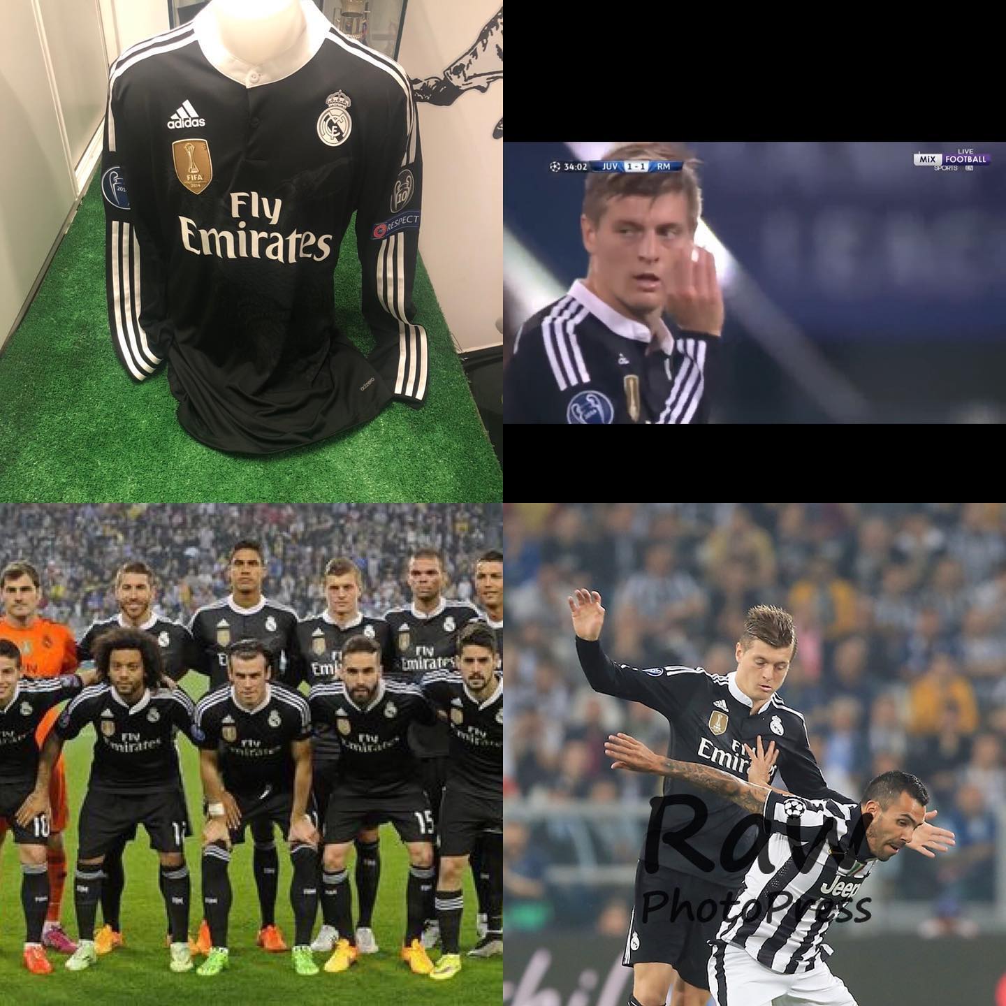 Hoy volvemos viajar a Turín donde la Juve nos derrota en las semifinales de champions 2 a 1 con gol de @cristiano
