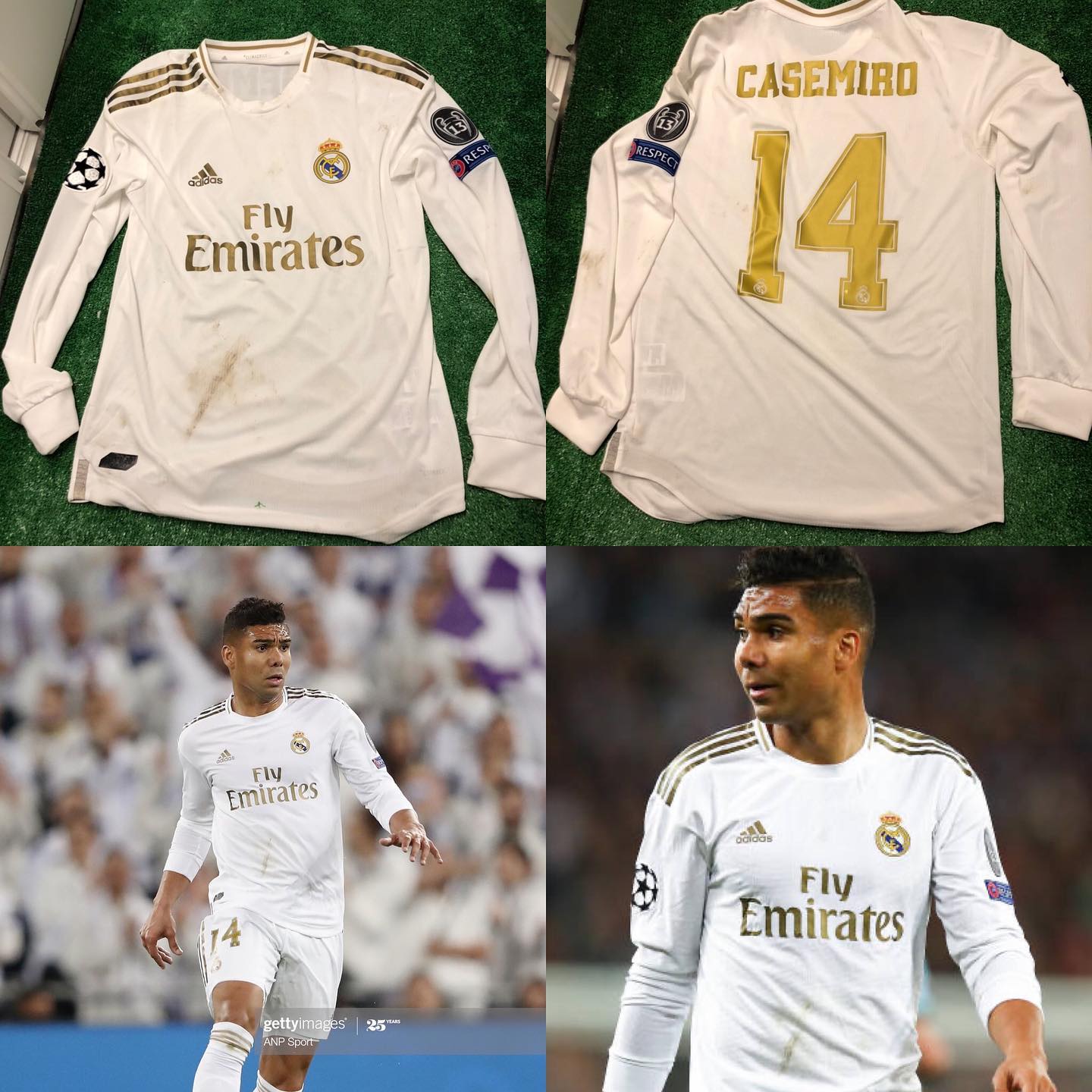 Camiseta Match worn de @casemiro del partido de champions @realmadrid 1 @mancity 2
