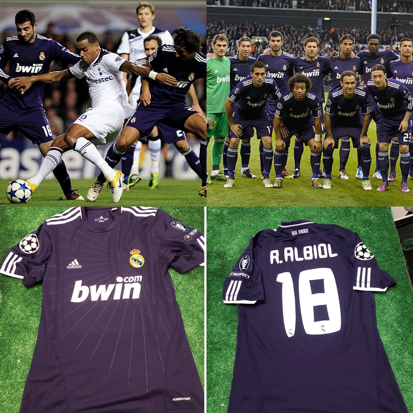 Camiseta Match de @raulalbiol33 del partido de vuelta en el campo del @spursofficial donde ganamos gracias al gol de ...