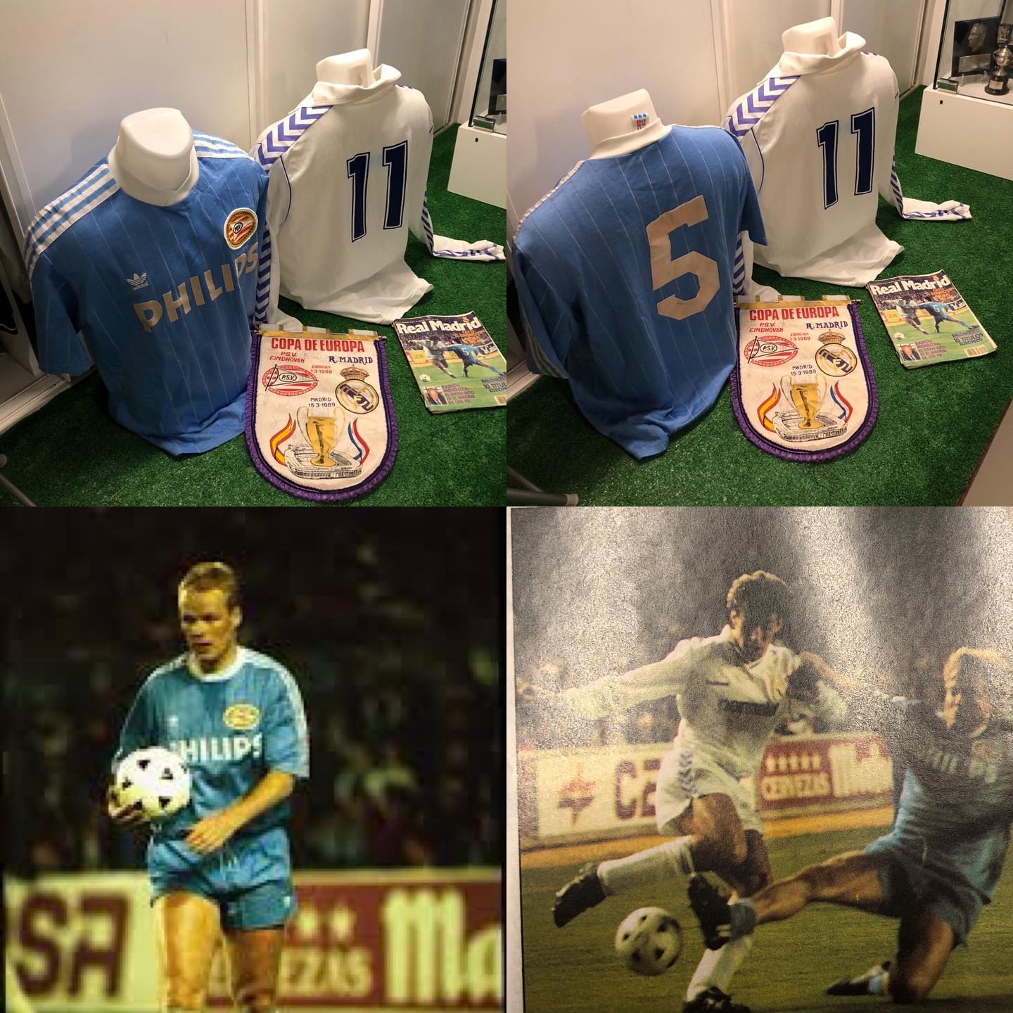 Camiseta de @rafamartinvazquez10 y heinze match worn del partido disputado en el Santiago Bernabéu donde el gol de @r...