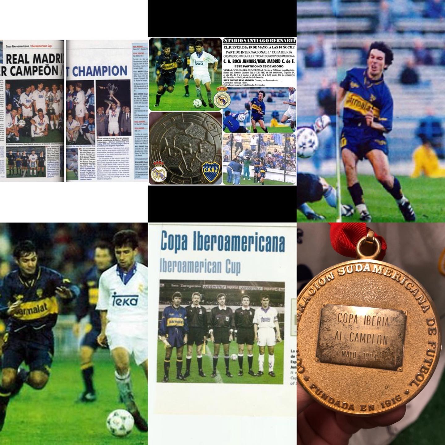 Hoy en este paso por la historia Del Real Madrid, viajamos hasta el 1994, en la disputa de la Copa iberoamericana org...