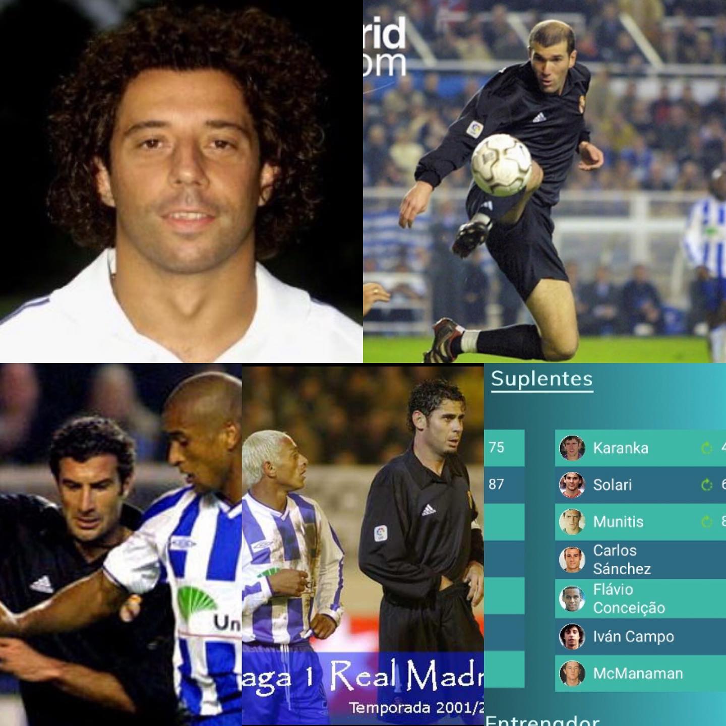 Hoy nos vamos al año 2002 en la liga 2001/2002, la primera temporada de Zidane en el club blanco