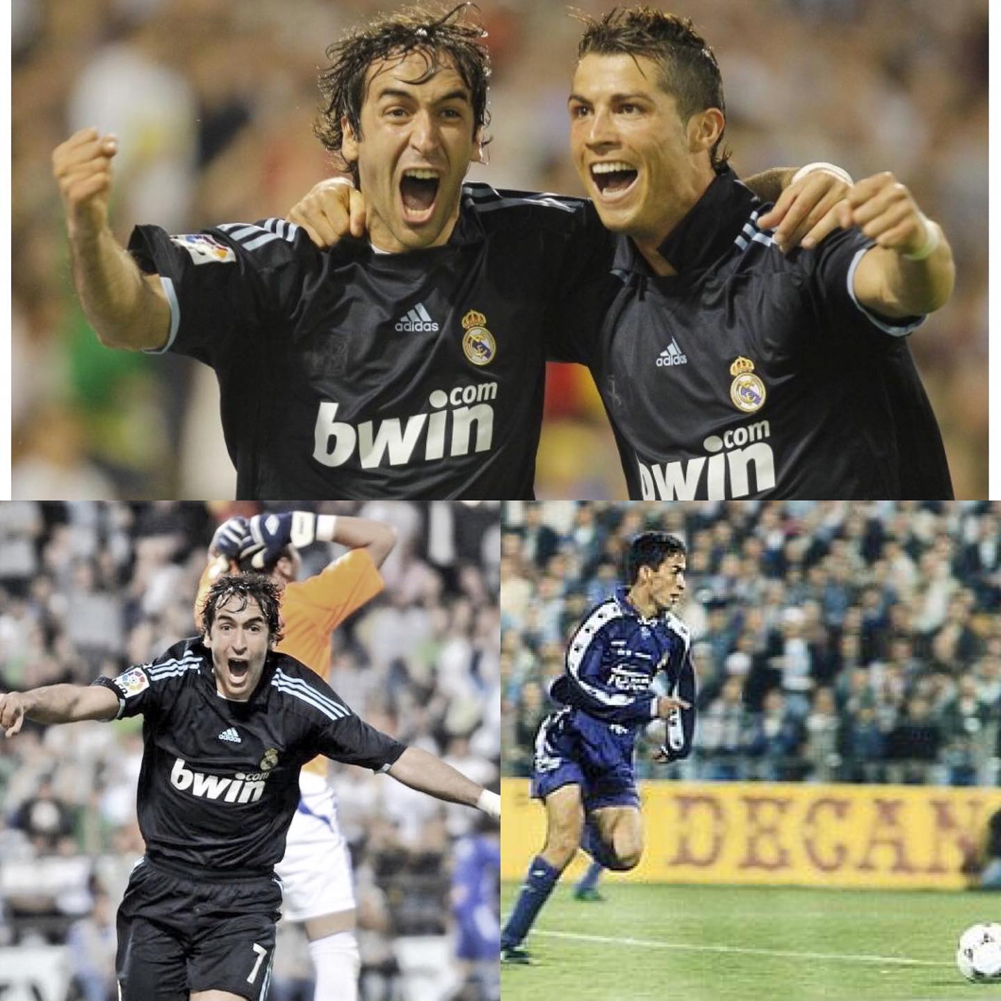 Hoy viajamos al año 2010, a la jornada de liga 34, Raul salió por @rafaelvdvaart disputaba su partido 550 con la cami...