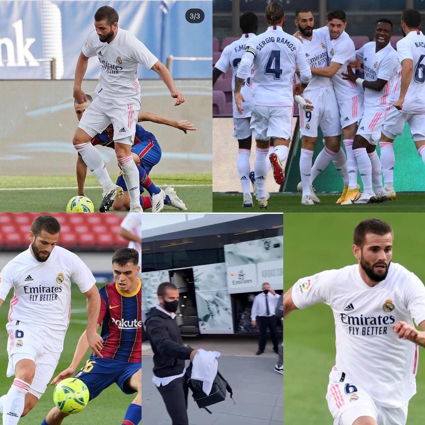 Hoy viajamos hasta la jornada 7 de la temporada 2020/2021, donde el madrid realiza un partidazo derrotando al Barcelo...