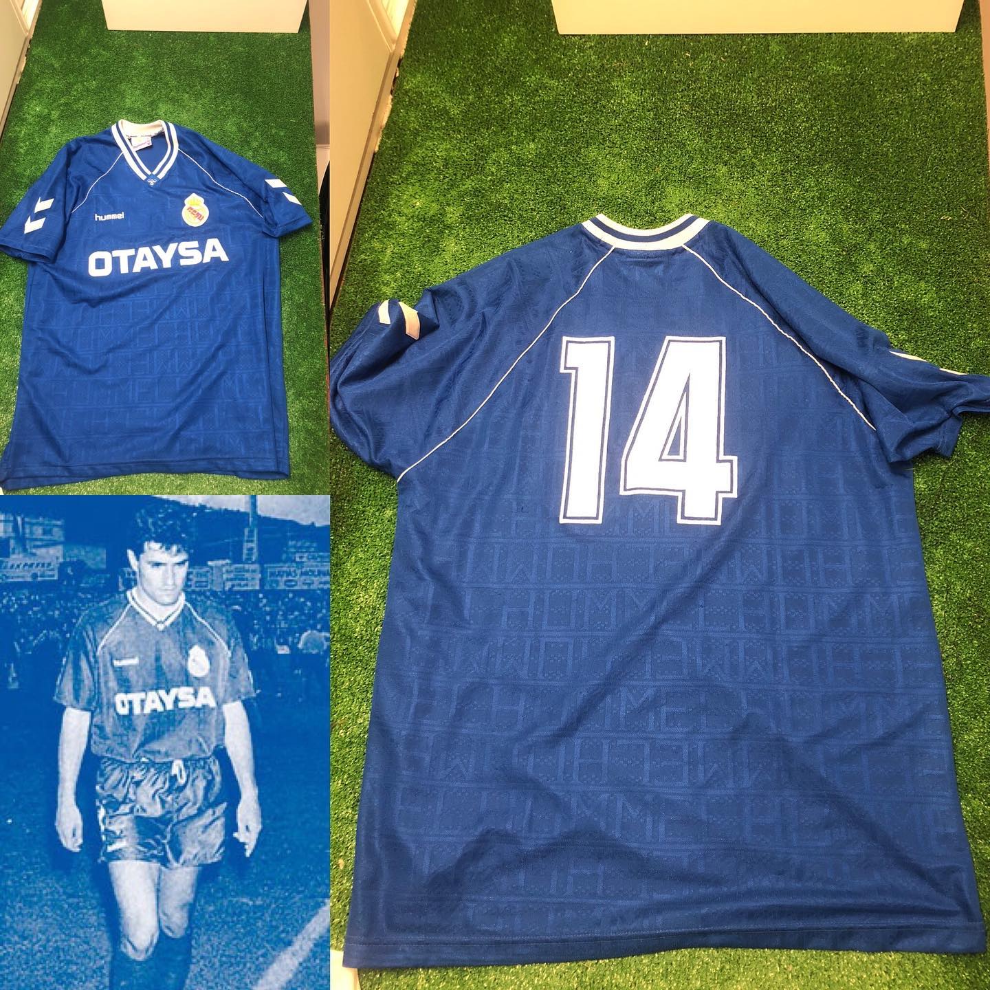 Camiseta Match worn usada por @luismillacoach en el partido de la temporada 1990/1991 en el Heliodoro Rodríguez