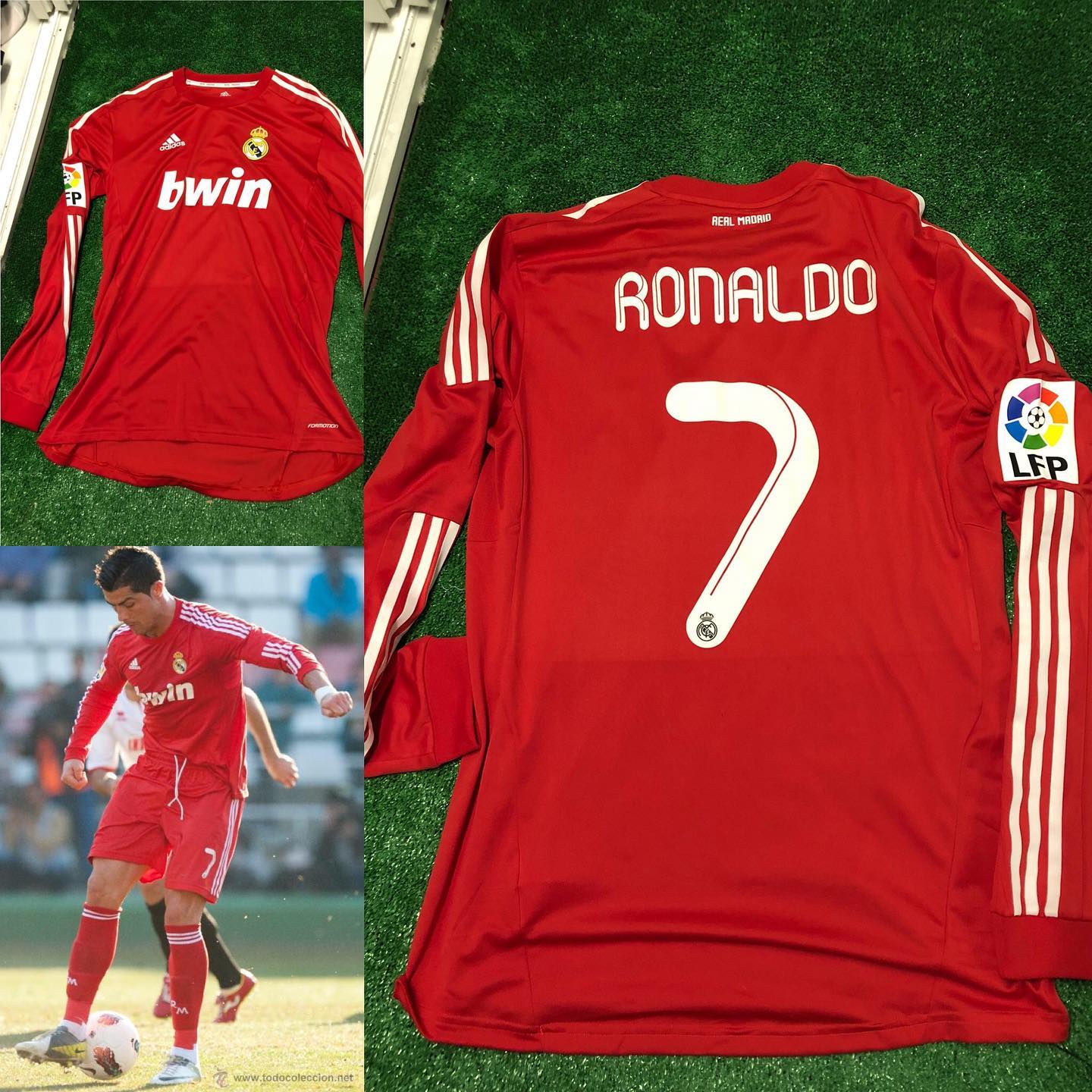 Camiseta Match worn usada por @cristiano en la Jornada 25 en el partido Rayo Vallecano Real Madrid de la temporada 20...